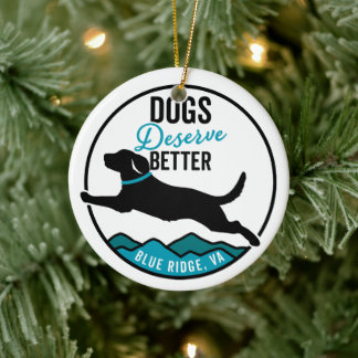 kerstversiering keramisch ornament