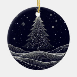 kerstversiering keramisch ornament