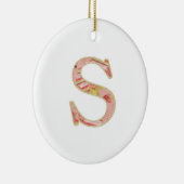 kerstversiering keramisch ornament (Rechts)