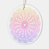 kerstversiering keramisch ornament (Links)