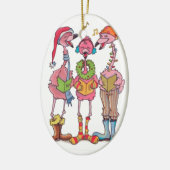 kerstversiering keramisch ornament (Links)