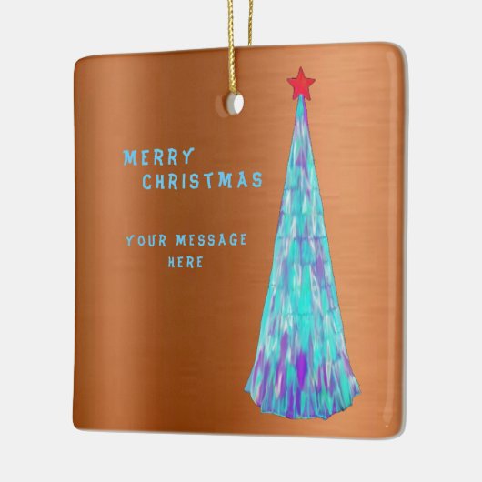 Kerstversiering Keramisch Ornament (Links)