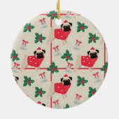 kerstversiering keramisch ornament (Achterkant)