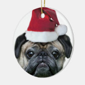 kerstversiering keramisch ornament (Links)