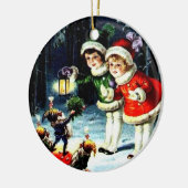 kerstversiering - keramisch ornament (Links)