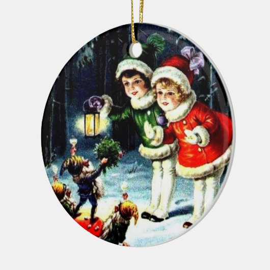 kerstversiering - keramisch ornament (Links)