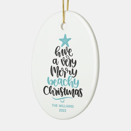 kerstversiering keramisch ornament (Links)