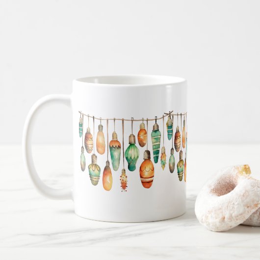 kerstversiering koffiemok (Met donut)