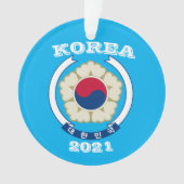 kerstversiering Korea Trip Ornament (voorkant)