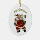 kerstversiering legerdelta keramisch ornament (Rechts)