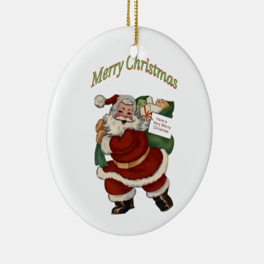 kerstversiering legerdelta keramisch ornament (Rechts)