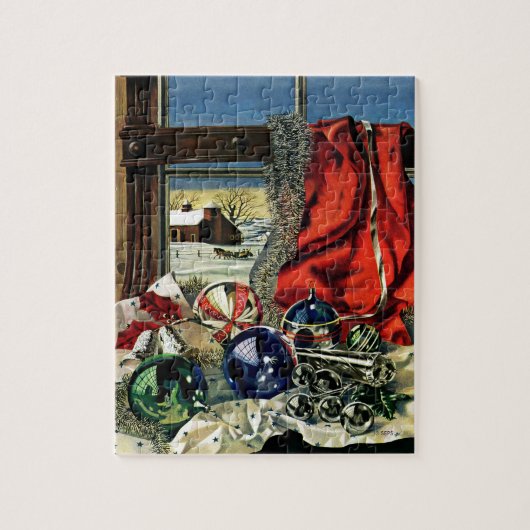 kerstversiering legpuzzel (Verticaal)