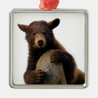 Kerstversiering met bruin Beer Metalen Ornament