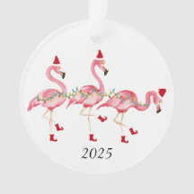kerstversiering met Flamingo