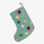 Kerstversiering.  met naam. kleine kerstsok (Achterkant (Hangend))