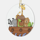 Kerstversiering met Noahs Ark Keramisch Ornament (Links)