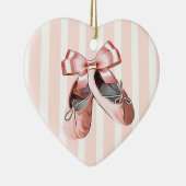 kerstversiering met speciale balletdiapositieven keramisch ornament (Rechts)