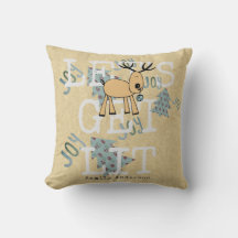 Kerstversiering met speelse rendieren laten we het