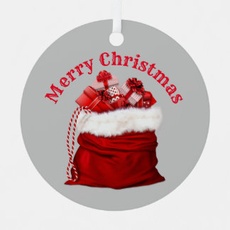 Kerstversiering Metalen Ornament