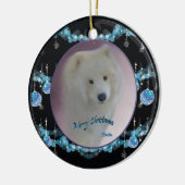 kerstversiering (mini-portret) keramisch ornament (Links)