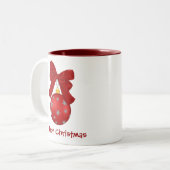  kerstversiering Mok (Voorkant links)