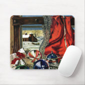 kerstversiering muismat (Met muis)