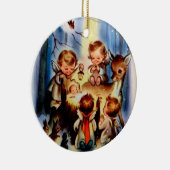 kerstversiering - Nativiteit Keramisch Ornament (Rechts)