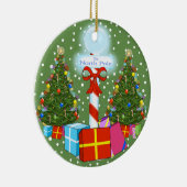 kerstversiering Noordpool Keramisch Ornament (Rechts)