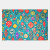 Kerstversiering ompakken Papier Inpakpapier Vel (Voorkant)