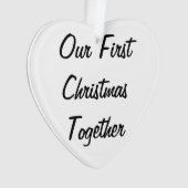 kerstversiering ornament (voorkant)