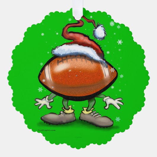 kerstversiering ornament kaart (Voorkant)