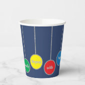 kerstversiering papieren bekers (Links)