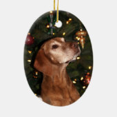 Kerstversiering (Parijs) Keramisch Ornament (Achterkant)