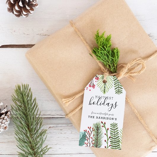 Kerstversiering Persoonlijk Cadeaulabel