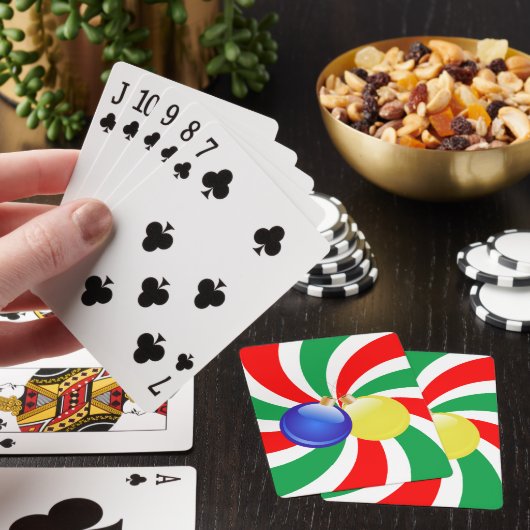 kerstversiering pokerkaarten (Insitu)
