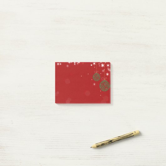 kerstversiering post-it® notes (Op bureau)