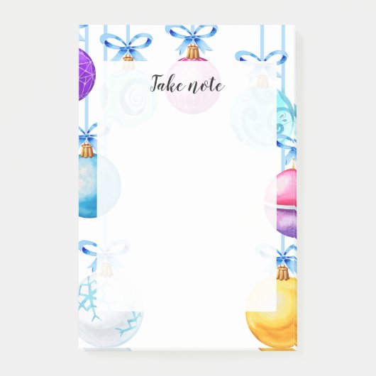 kerstversiering post-it® notes (Voorkant)