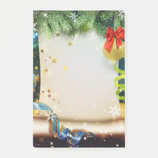 kerstversiering post-it® notes (Voorkant)