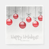 Kerstversiering Red ID251 Servet (Voorkant)