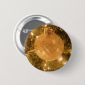 kerstversiering ronde button 5,7 cm (Voorkant /achterkant)