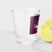 Kerstversiering shot glas (Links)