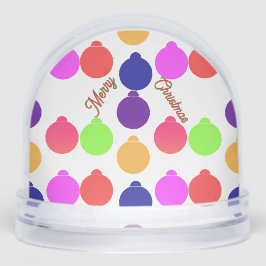 Kerstversiering  sneeuwbol