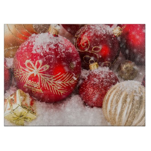 kerstversiering snijplank (Voorkant)