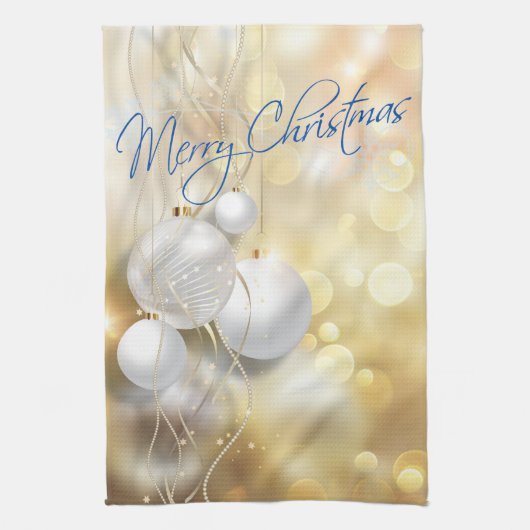 kerstversiering theedoek (Verticaal)