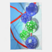 kerstversiering theedoek (Verticaal)