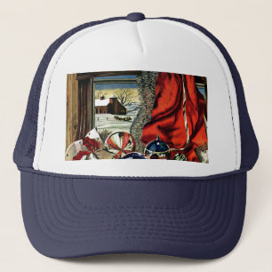 kerstversiering trucker pet