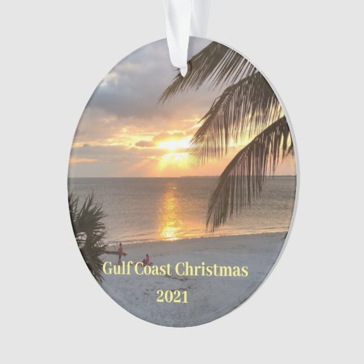 kerstversiering van de Golfkust Ornament (voorkant)