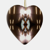 kerstversiering van het stedelijk feuturisme van  keramisch ornament (Rechts)