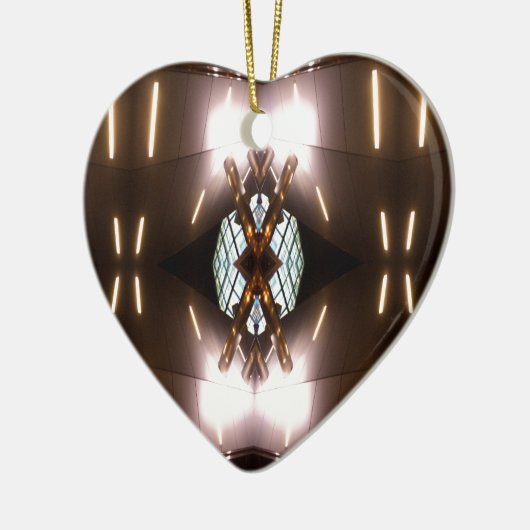  kerstversiering van het stedelijk feuturisme van  keramisch ornament (Links)