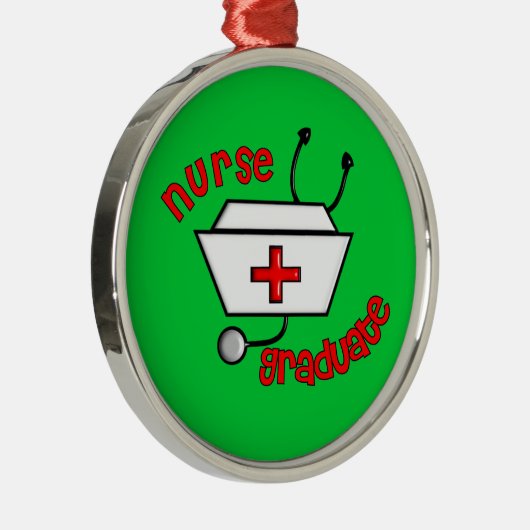 kerstversiering van het zurse Afstuderen Metalen Ornament (Rechts)